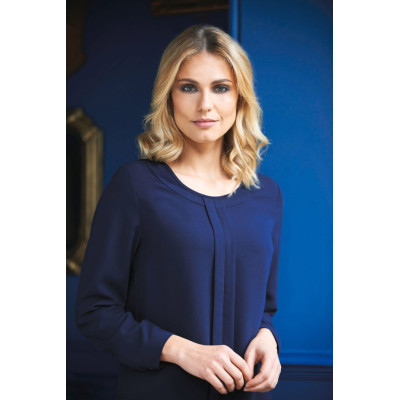 Blusa em crepe da China Roma